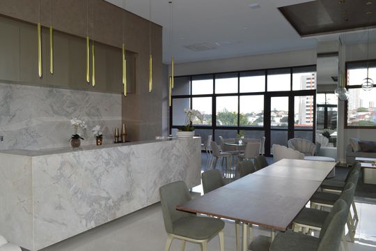 Salão de Festas de apartamento à venda com 2 quartos, 75m² em Sacomã, São Paulo