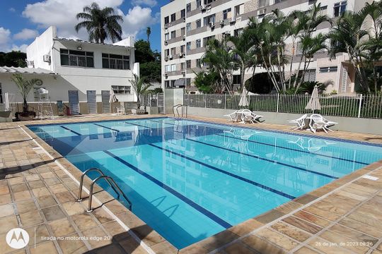 Área comum - Piscina de apartamento à venda com 2 quartos, 50m² em Freguesia (jacarepaguá), Rio de Janeiro