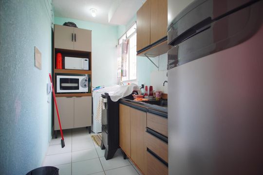 Cozinha de apartamento à venda com 2 quartos, 180m² em Jardim Dona Leopoldina, Porto Alegre