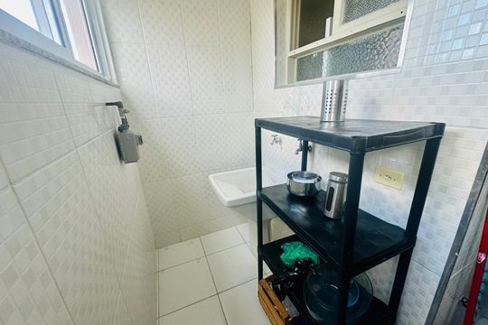 Área de serviço de apartamento à venda com 1 quarto, 50m² em Vila Adyana, São Paulo