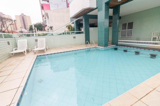 Piscina de apartamento à venda com 2 quartos, 75m² em Jardim Bela Vista, Santo André