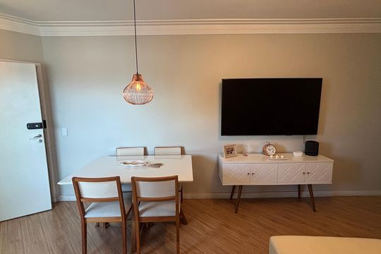 Sala - Sala de Jantar  de apartamento à venda com 2 quartos, 75m² em Jardim Bela Vista, Santo André