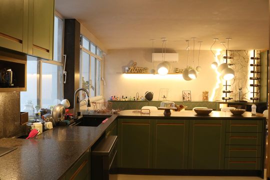 Cozinha de apartamento à venda com 3 quartos, 200m² em Perdizes, São Paulo
