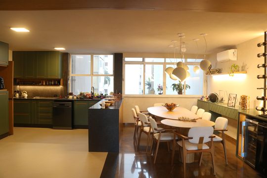Cozinha de apartamento à venda com 3 quartos, 200m² em Perdizes, São Paulo