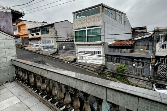 Área externa de casa à venda com 3 quartos, 206m² em Centro, Diadema