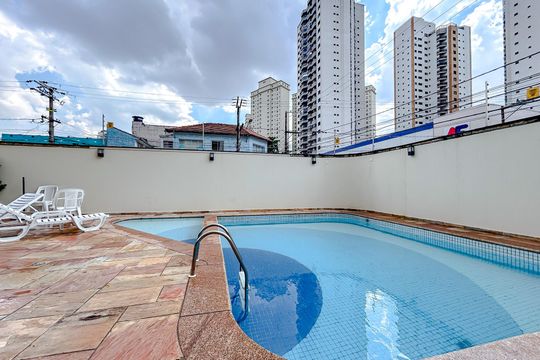 Área comum - Piscina de apartamento à venda com 3 quartos, 85m² em Vila Santo Estevão, São Paulo