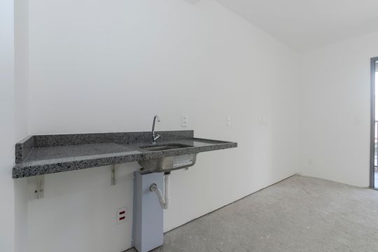 Studio de kitnet/studio para alugar com 1 quarto, 25m² em Santo Amaro, São Paulo