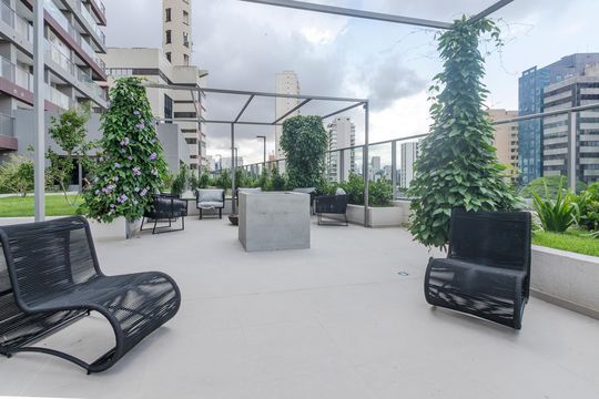 Área Comum de kitnet/studio para alugar com 1 quarto, 25m² em Santo Amaro, São Paulo