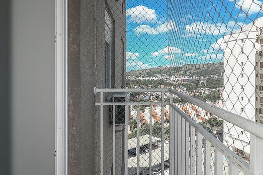 Varanda da Sala de apartamento para alugar com 3 quartos, 72m² em Jardim Itu, Porto Alegre