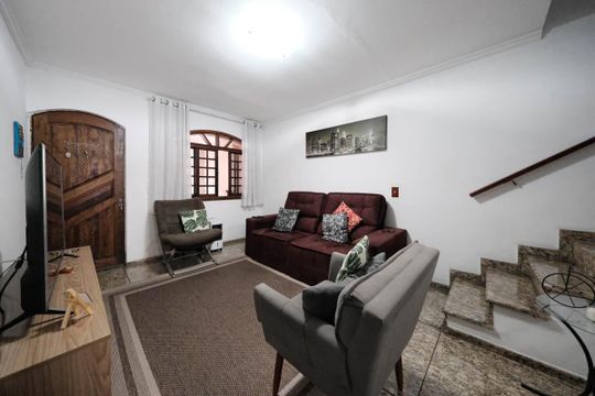 Sala de casa à venda com 3 quartos, 120m² em Parque Savoy City, São Paulo