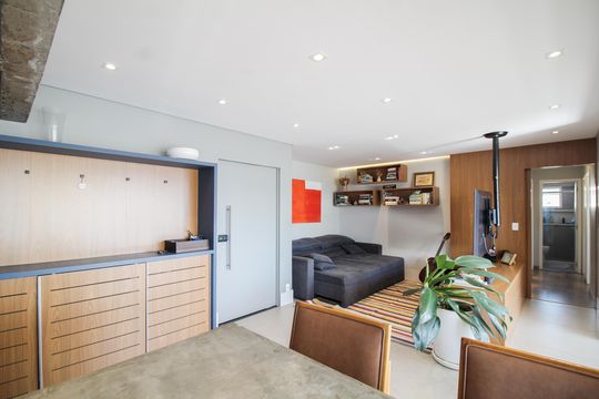 Sala de apartamento à venda com 3 quartos, 104m² em Mooca, São Paulo