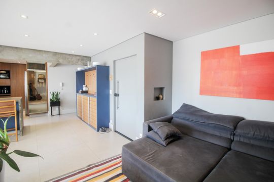 Sala de apartamento à venda com 3 quartos, 104m² em Mooca, São Paulo