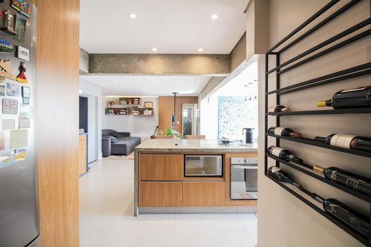 Cozinha de apartamento à venda com 3 quartos, 104m² em Mooca, São Paulo