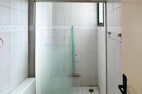 Banheiro Social de apartamento à venda com 2 quartos, 76m² em Baeta Neves, São Bernardo do Campo
