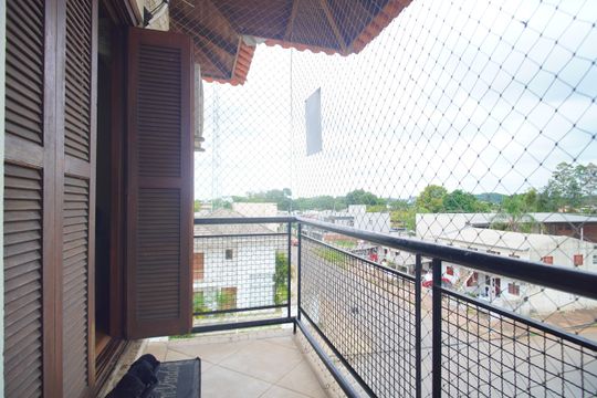 Varanda da Sala de apartamento para alugar com 2 quartos, 76m² em Scharlau, São Leopoldo