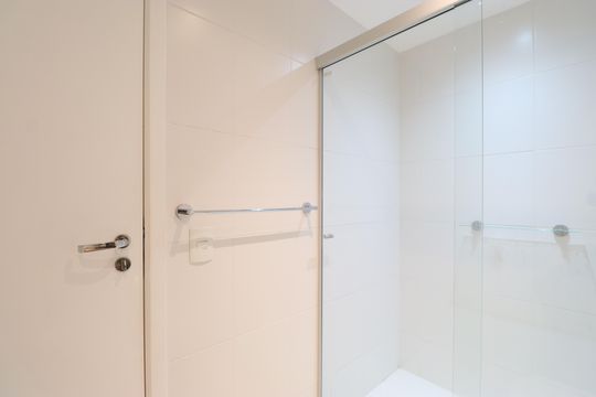 Banheiro da Suíte de apartamento à venda com 2 quartos, 60m² em Jardim das Perdizes, São Paulo