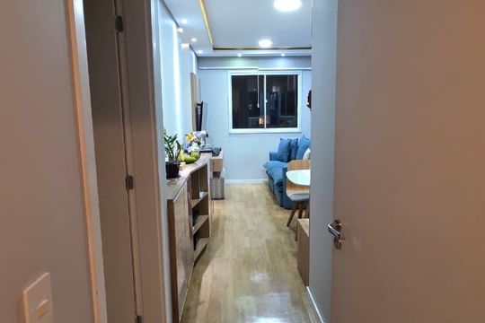 Corredor de apartamento à venda com 2 quartos, 44m² em Belenzinho, São Paulo