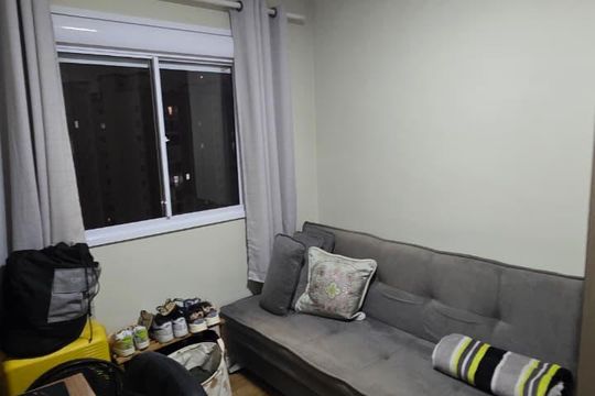 Quarto de apartamento à venda com 2 quartos, 44m² em Belenzinho, São Paulo