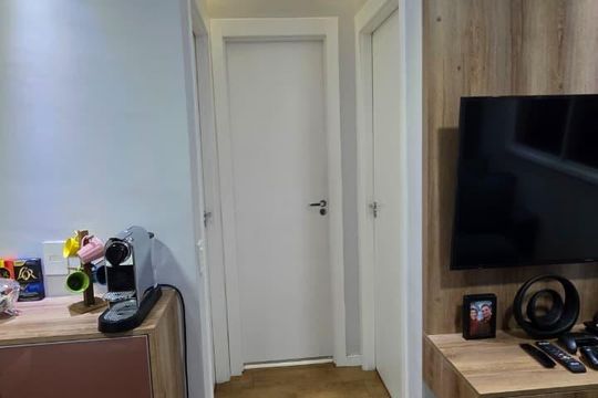 Sala de apartamento à venda com 2 quartos, 44m² em Belenzinho, São Paulo
