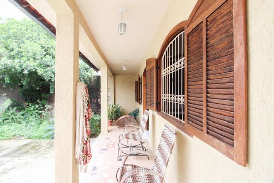 Varanda da Sala de casa à venda com 3 quartos, 100m² em São Luiz, Belo Horizonte