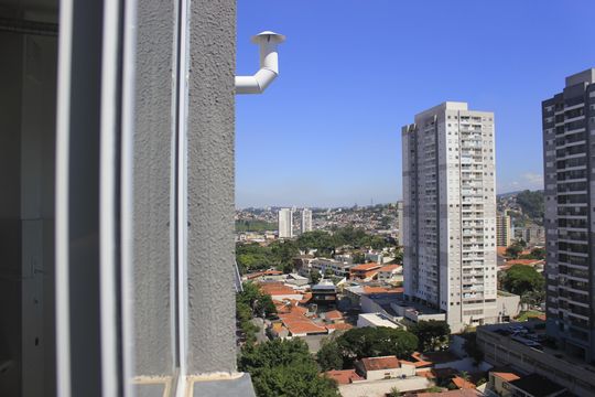 Vista da janela da Sala  de apartamento para alugar com 2 quartos, 35m² em Vila Galvão, Guarulhos