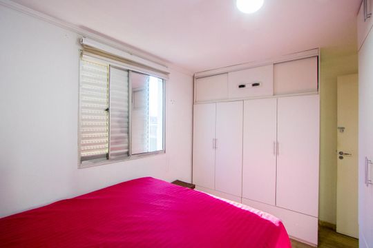 Quarto 1 - Suíte de apartamento à venda com 3 quartos, 130m² em Parque Sao Vicente, Santo André