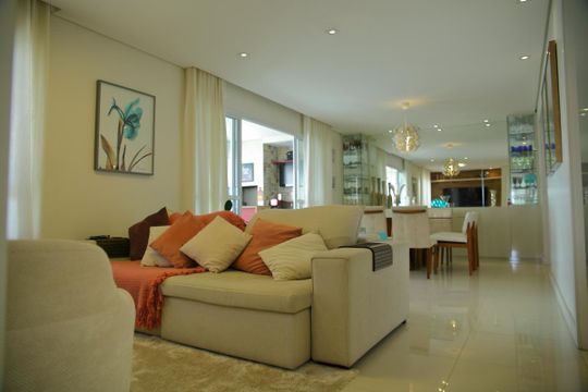 Sala de apartamento à venda com 3 quartos, 123m² em Centro, São Bernardo do Campo