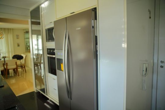 Cozinha  de apartamento à venda com 3 quartos, 123m² em Centro, São Bernardo do Campo