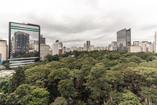 Vista do Studio de kitnet/studio à venda com 1 quarto, 35m² em Higienópolis, São Paulo