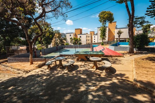Área comum de apartamento à venda com 3 quartos, 76m² em São João Batista, Belo Horizonte