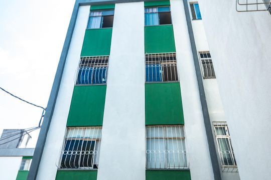 Fachada de apartamento à venda com 3 quartos, 76m² em São João Batista, Belo Horizonte
