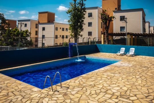 Área comum de apartamento à venda com 3 quartos, 76m² em São João Batista, Belo Horizonte