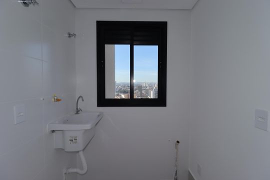 Área de Serviço de apartamento à venda com 2 quartos, 58m² em Vila Valparaíso, Santo André