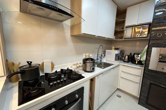 Cozinha de apartamento à venda com 3 quartos, 85m² em Del Castilho, Rio de Janeiro