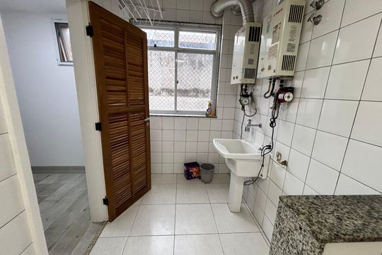 Área de Serviço de apartamento à venda com 3 quartos, 194m² em Recreio dos Bandeirantes, Rio de Janeiro