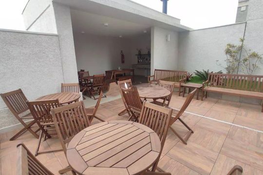 Área comum de apartamento à venda com 2 quartos, 35m² em Cambuci, São Paulo