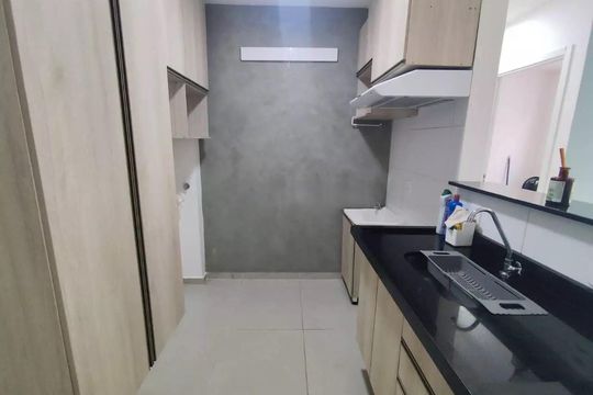 Cozinha de apartamento à venda com 2 quartos, 35m² em Cambuci, São Paulo