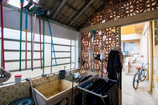 Área de serviço de apartamento para alugar com 3 quartos, 240m² em Vila Tibiriçá, Santo André