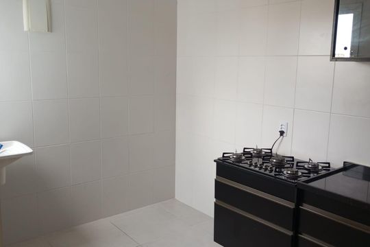 Cozinha de apartamento para alugar com 2 quartos, 60m² em Vila Nossa Senhora das Vitorias, Mauá