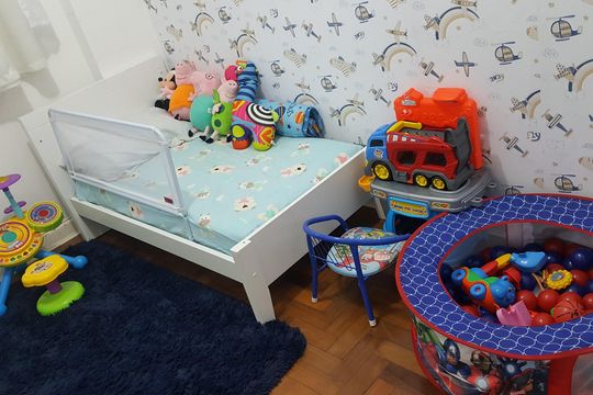 Quarto de apartamento à venda com 2 quartos, 50m² em República, São Paulo
