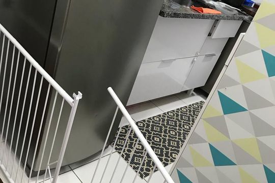 Cozinha de apartamento à venda com 2 quartos, 50m² em República, São Paulo