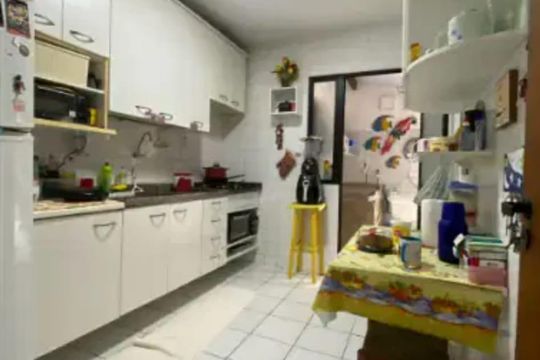 Cozinha de casa de condomínio para alugar com 4 quartos, 140m² em Itapuã, Salvador
