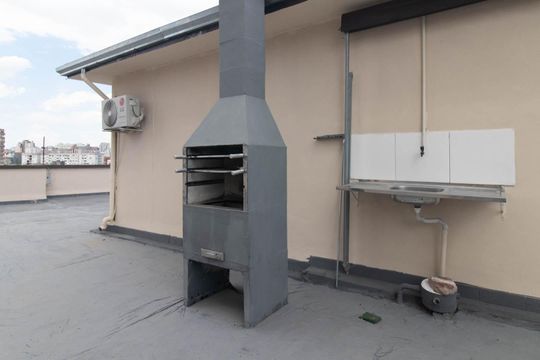 Área comum - Churrasqueira de apartamento para alugar com 1 quarto, 52m² em Centro Histórico, Porto Alegre