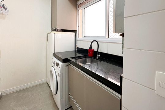 Área de Serviço de apartamento à venda com 3 quartos, 123m² em Centro, São Bernardo do Campo