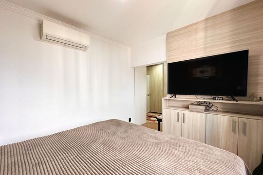 Suíte  de apartamento à venda com 3 quartos, 123m² em Centro, São Bernardo do Campo