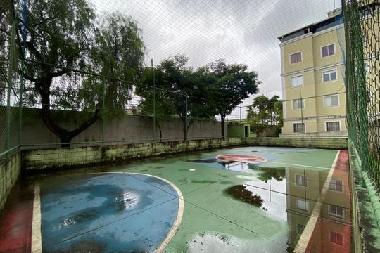 Área comum - Quadra de casa à venda com 3 quartos, 100m² em Residencial Lagoa, Betim