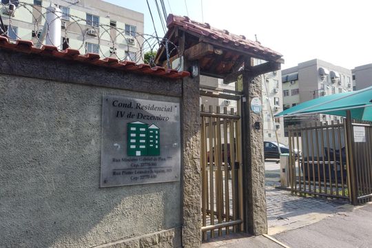 Fachada de apartamento à venda com 2 quartos, 52m² em Pechincha, Rio de Janeiro