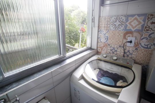 Área de Serviço de apartamento à venda com 2 quartos, 52m² em Pechincha, Rio de Janeiro