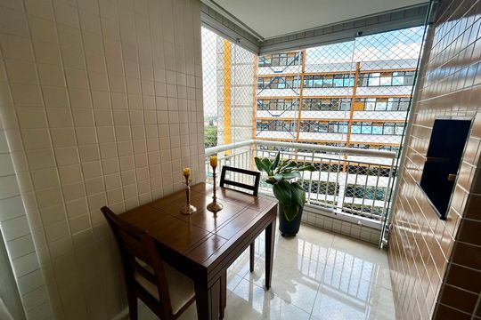 Varanda da Sala de apartamento à venda com 2 quartos, 80m² em Jardim Santa Edwirges, Guarulhos