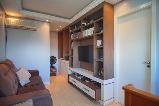 Sala 2 de apartamento à venda com 3 quartos, 93m² em Santos Dumont, São Leopoldo